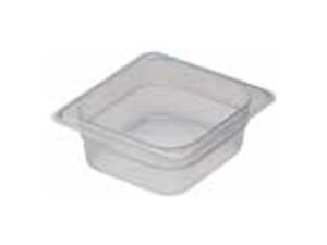 POLYPROPYLENE GN 1/6 FOODPAN (TRANSLUCENT) 65MM(D)