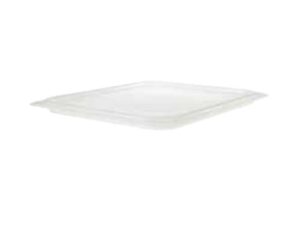 POLYPROPYLENE (TRANSLUCENT) SNAP ON SEAL COVER FOR 1/2 PANS