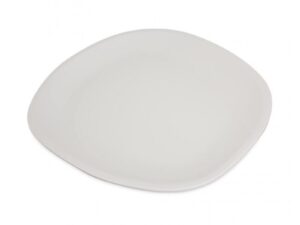 RIDGE MELAMINE OBLONG PLATTER CEMENT