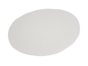 RIDGE MELAMINE RIMLESS PLATE CEMENT