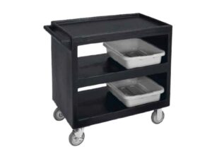 SERVICE CART (BLACK) - 227KG CAPACITY