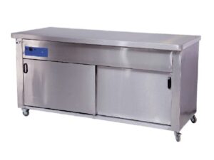 SERVICE COUNTER HEATED WITH DOORS