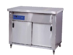 SERVICE COUNTER HEATED WITH DOORS