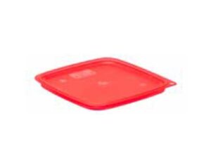 SQUARE CONTAINER COVER 2 & 4LT SQUARES (RED)