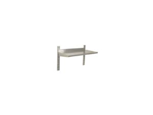 STAINLESS STEEL WALL SHELVING - SINGLE - 600 x 300mm